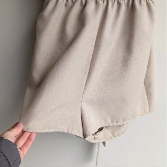 Boohoo safari blazer tie waist skort romper dress - Picture 4 of 7